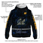 customized california golden bears shards cluster blue windbreaker jacket best selling