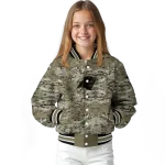 customized carolina panthers camouflage abstract camouflage varsity jacket best selling