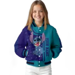 customized charlotte hornets stitch laughing teal varsity jacket best selling
