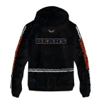 customized chicago bears shards cluster blue windbreaker jacket best selling