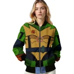 customized chicago bears turtle armor bomber jacket best selling