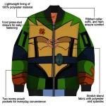 customized chicago bears turtle armor bomber jacket best selling