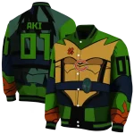 customized chicago bears turtle armor varsity jacket best selling