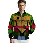 customized chicago blackhawks turtle armor bomber jacket best selling