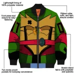 customized chicago blackhawks turtle armor bomber jacket best selling