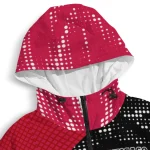 customized chicago bulls arrow matrix red black windbreaker jacket best selling