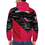 customized chicago bulls arrow matrix red black windbreaker jacket best selling
