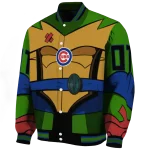 customized chicago cubs turtle armor varsity jacket best selling