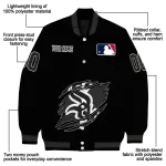 customized chicago white sox claw fragment black varsity jacket best selling