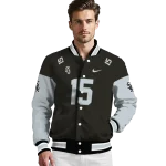customized chicago white sox team patch black varsity jacket best selling
