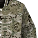 customized cincinnati bearcats camouflage abstract camouflage varsity jacket best selling