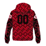 customized cincinnati reds trellis mesh red windbreaker jacket best selling