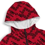 customized cincinnati reds trellis mesh red windbreaker jacket best selling
