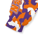 customized clemson tigers camouflage mashup orange windbreaker jacket best selling