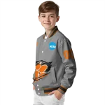 customized clemson tigers feral slash grey varsity jacket best selling