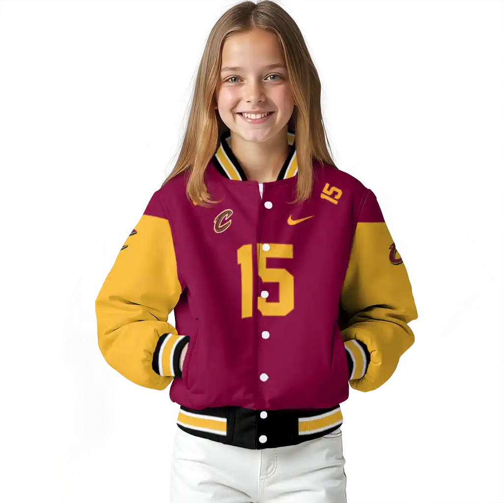 customized cleveland cavaliers team patch wine varsity jacket top rated customized cleveland cavaliers team patch wine varsity jacket top rated