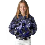 customized colorado rockies skull horde blue varsity jacket best selling