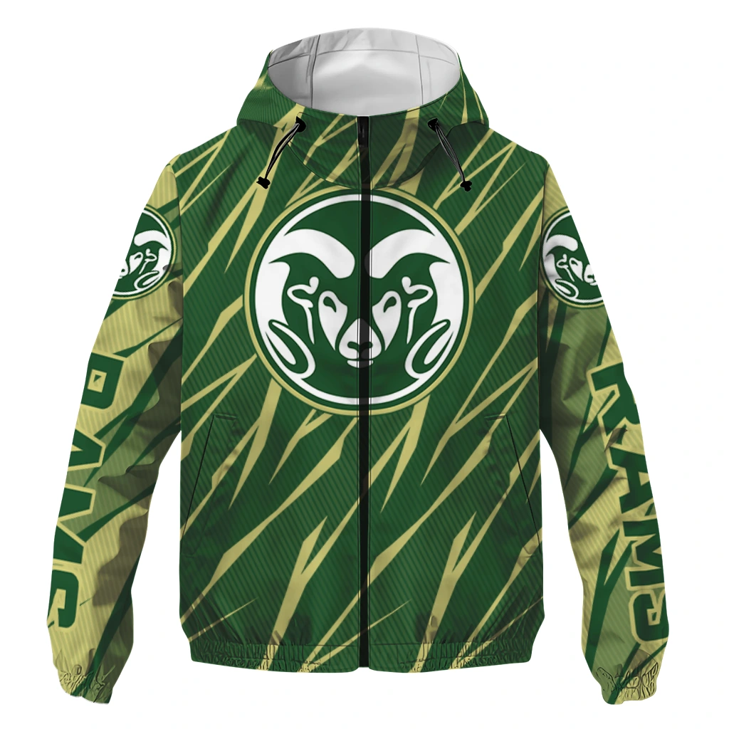customized colorado state rams abstract streaks green windbreaker jacket best selling customized colorado state rams abstract streaks green windbreaker jacket best selling