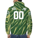 customized colorado state rams abstract streaks green windbreaker jacket best selling