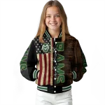 customized colorado state rams flag wood brown varsity jacket best selling