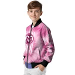 customized colorado state rams pink tie dye pink bomber jacket best selling