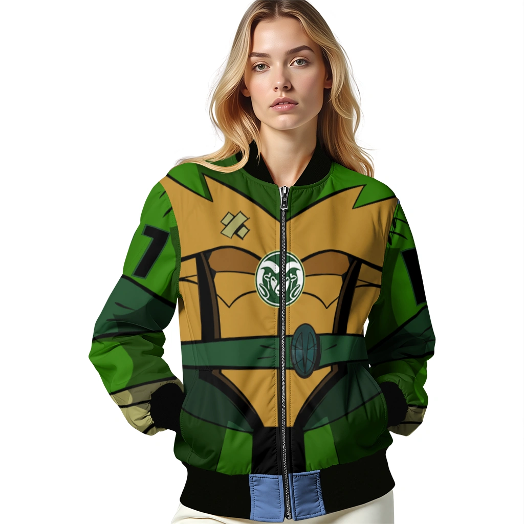 customized colorado state rams turtle armor bomber jacket latest model customized colorado state rams turtle armor bomber jacket latest model