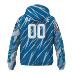 customized dallas mavericks abstract streaks blue windbreaker jacket best selling