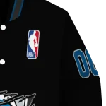 customized dallas mavericks claw edge black varsity jacket best selling
