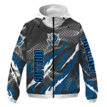 customized dallas mavericks claw mesh blue gray windbreaker jacket best selling