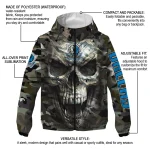 customized dallas mavericks skull camo camouflage windbreaker jacket best selling