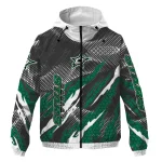 customized dallas stars claw mesh green gray windbreaker jacket best selling