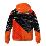 customized denver broncos arrow matrix orange black windbreaker jacket best selling