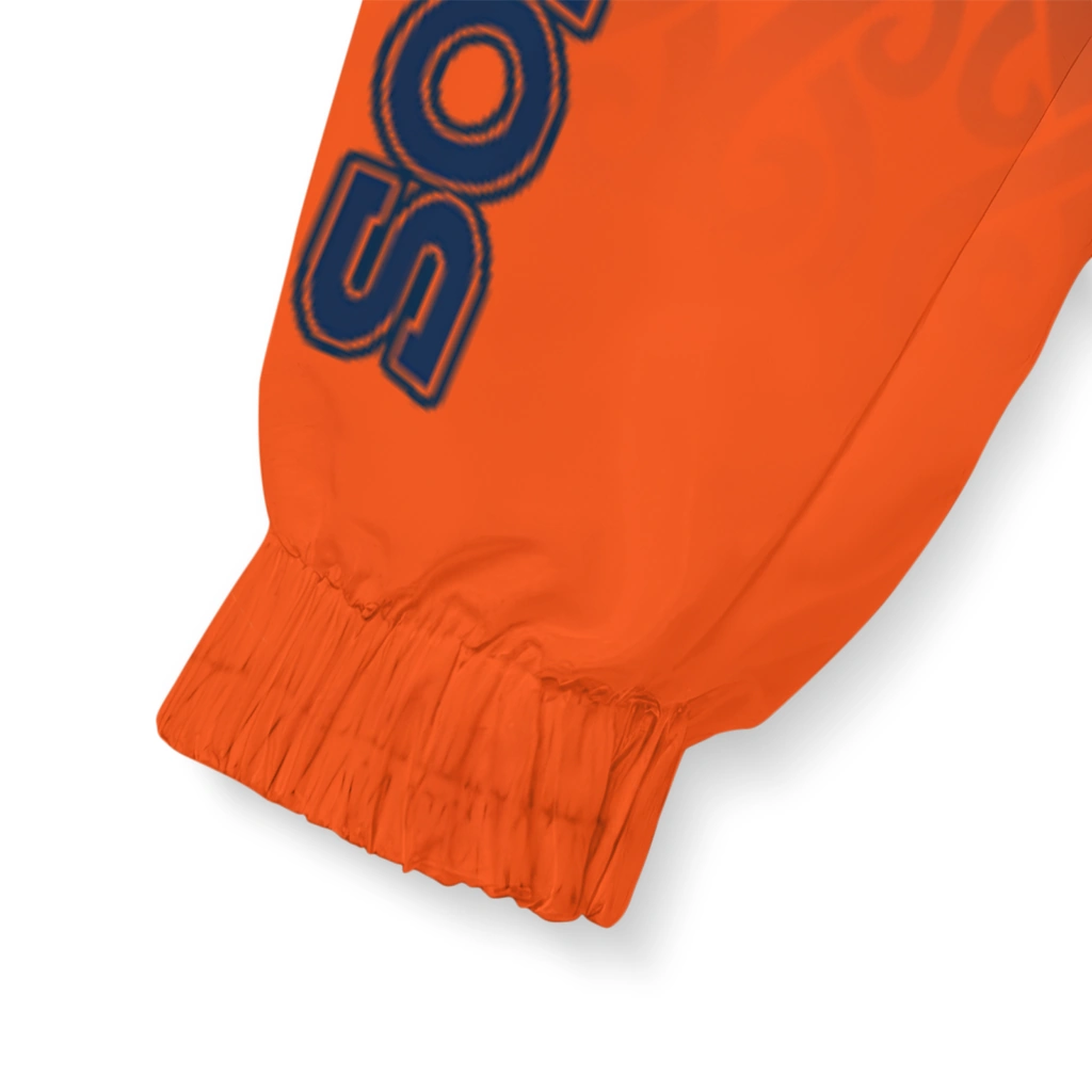 customized denver broncos tribal swirls orange windbreaker jacket latest model customized denver broncos tribal swirls orange windbreaker jacket latest model
