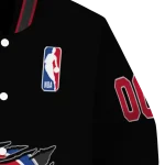 customized detroit pistons claw edge black varsity jacket best selling