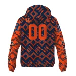 customized detroit tigers trellis mesh navy windbreaker jacket best selling