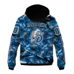 customized drake bulldogs shark art blue windbreaker jacket best selling