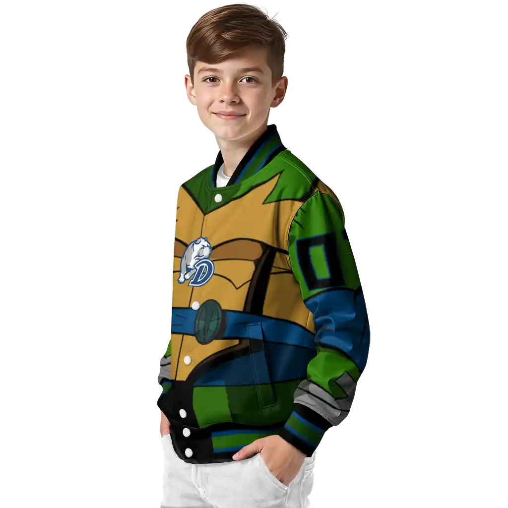 customized drake bulldogs turtle armor varsity jacket trendy customized drake bulldogs turtle armor varsity jacket trendy