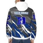 customized duke blue devils claw mesh blue gray windbreaker jacket best selling