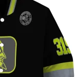 customized duke blue devils heartbeat accent black green varsity jacket best selling