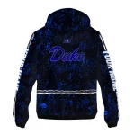 customized duke blue devils shards cluster blue windbreaker jacket best selling