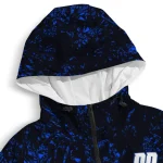 customized duke blue devils shards cluster blue windbreaker jacket best selling