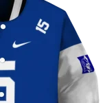 customized duke blue devils team patch blue varsity jacket best selling