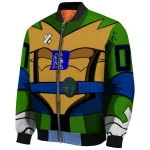 customized duke blue devils turtle armor bomber jacket best selling