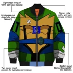 customized duke blue devils turtle armor bomber jacket best selling