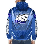 customized duke blue devils us rock star blue windbreaker jacket best selling