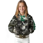 customized eastern michigan eagles camouflage skull camouflage varsity jacket best selling