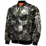 customized fiu panthers camouflage skull camouflage bomber jacket best selling