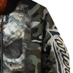 customized fiu panthers camouflage skull camouflage bomber jacket best selling