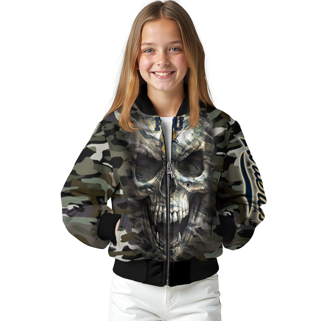 customized fiu panthers camouflage skull camouflage bomber jacket top rated customized fiu panthers camouflage skull camouflage bomber jacket top rated