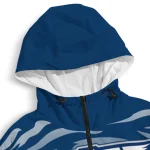 customized florida atlantic owls pattern layers blue windbreaker jacket best selling